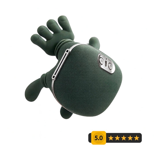 Relaxing massager for the neck and back